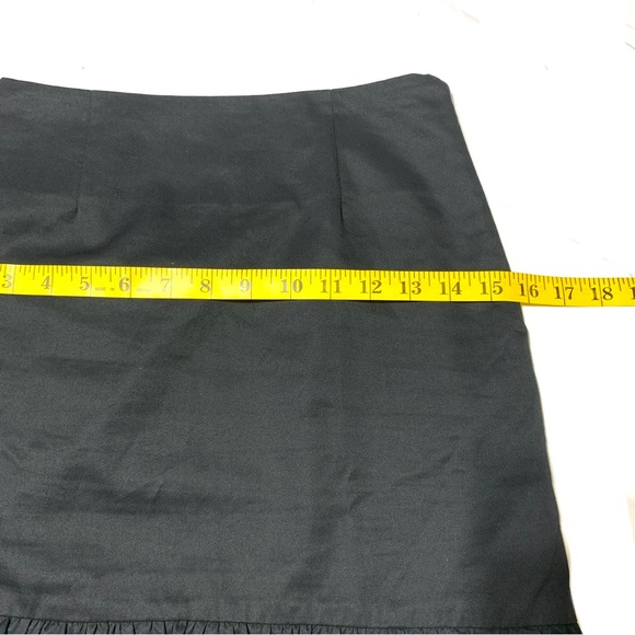 NWOT Jacob Black Mermaid High Waisted Knee Length Ruffle Skirt Size 0 - Picture 8 of 11